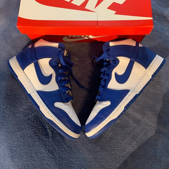 Nike Other - Nike Dunk high Game Royal
